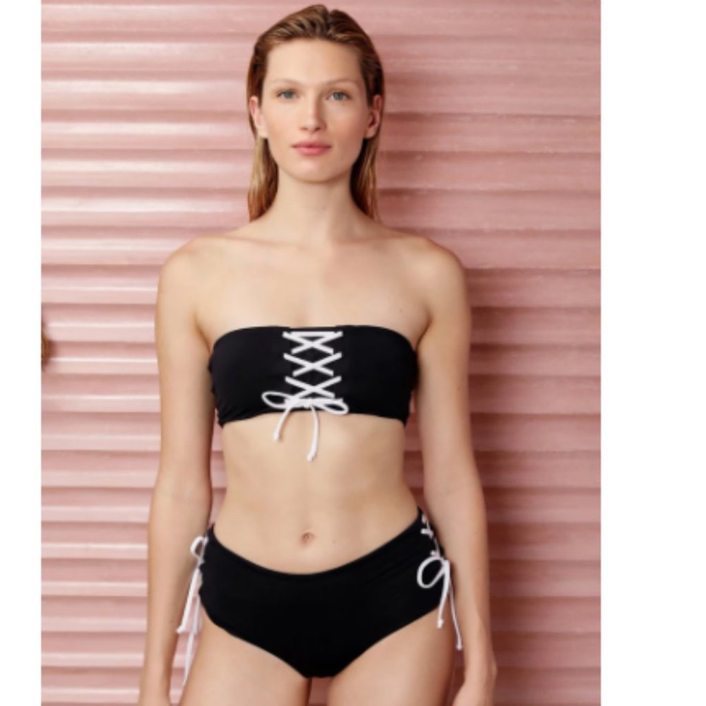 NWT Marysia Santaquin Top in Black, L